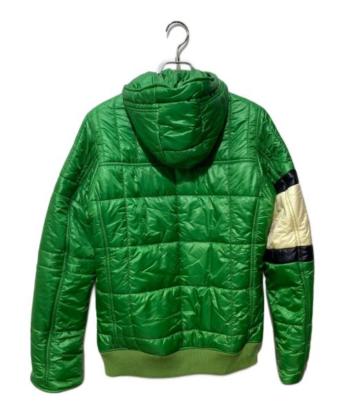 Hysteric Glamour（ヒステリックグラマー）Hysteric Glamour (ヒステリックグラマー) ワッペン付き ナイロンタフタ プリマロフト ジャケット グリーン サイズ:Mの古着・服飾アイテム