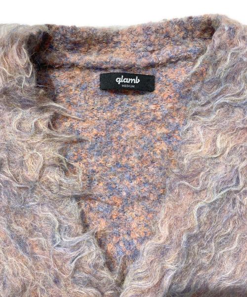 glamb（グラム）glamb (グラム) Glamour Cardigan ピンク サイズ:Mの古着・服飾アイテム