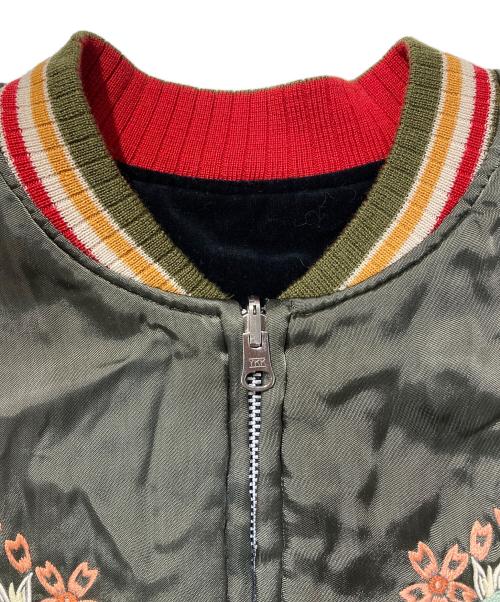 Pherrow's（フェローズ）Pherrow's (フェローズ) 別珍リバーシブルスカジャン ブラック サイズ:Mの古着・服飾アイテム