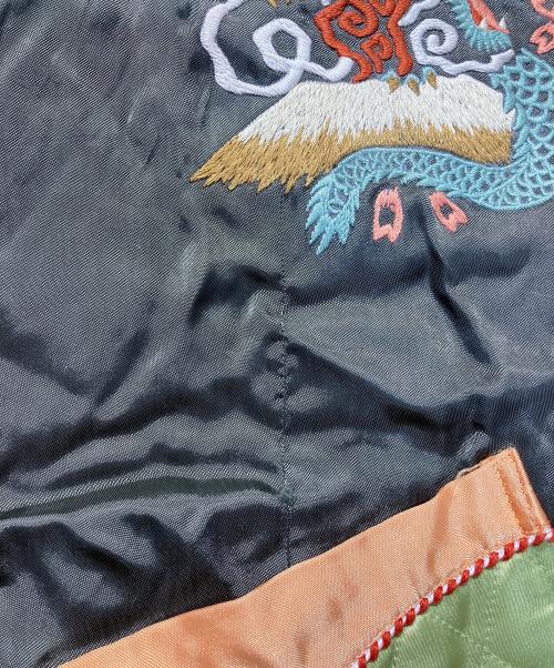 Pherrow's（フェローズ）Pherrow's (フェローズ) 別珍リバーシブルスカジャン ブラック サイズ:Mの古着・服飾アイテム