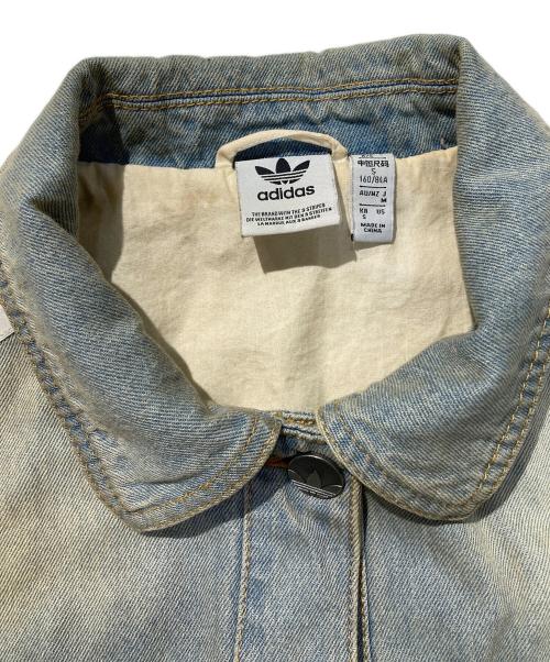 adidas（アディダス）adidas (アディダス) デニムジャケット インディゴ サイズ:Mの古着・服飾アイテム