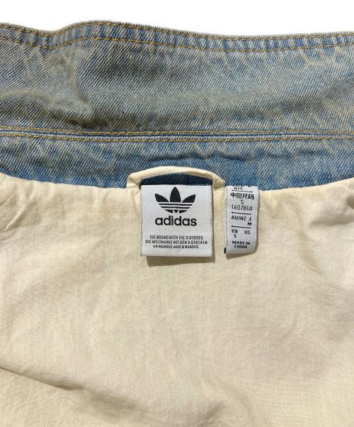 adidas（アディダス）adidas (アディダス) デニムジャケット インディゴ サイズ:Mの古着・服飾アイテム