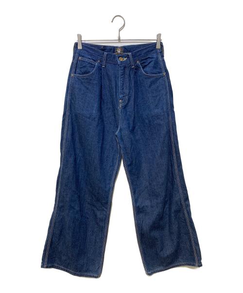 LEE（リー）LEE (リー) WMNS RIDERS 101 WIDEPANTS インディゴ サイズ:XSの古着・服飾アイテム
