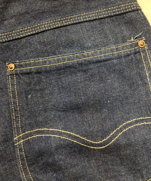 LEE（リー）LEE (リー) WMNS RIDERS 101 WIDEPANTS インディゴ サイズ:XSの古着・服飾アイテム