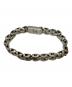 LAVER (ラバー) 3 LINK BAND シルバー：18000円
