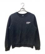 stussyステューシー）の古着「クルーネックスウェット」｜ブラック