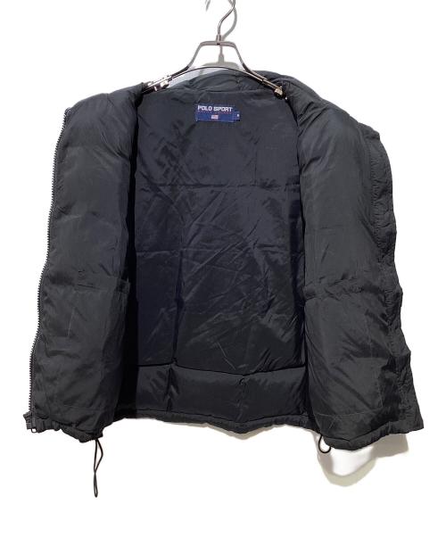 POLO SPORT（ポロスポーツ）POLO SPORT (ポロスポーツ) ダウンベスト ブラック サイズ:Mの古着・服飾アイテム
