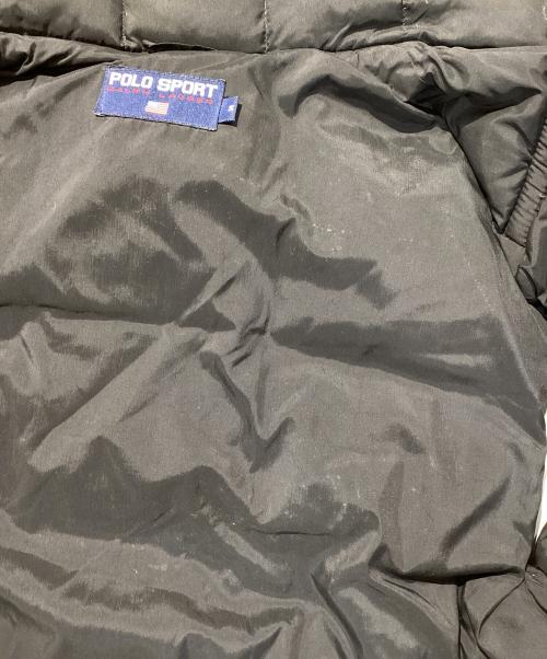 POLO SPORT（ポロスポーツ）POLO SPORT (ポロスポーツ) ダウンベスト ブラック サイズ:Mの古着・服飾アイテム