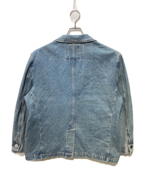 karaku（カラク）karaku (カラク) デニムテーラードジャケット インディゴ サイズ:Mの古着・服飾アイテム