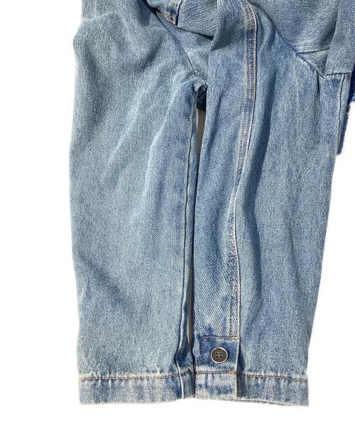karaku（カラク）karaku (カラク) デニムテーラードジャケット インディゴ サイズ:Mの古着・服飾アイテム