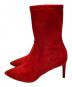 STUART WEITZMAN (スチュアートワイツマン) スエードストレッチブーディー レッド サイズ:36 1/2：4000円