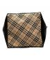 中古・古着 BURBERRY LONDON (バーバリーロンドン) ノバチェックナイロントートバッグ ブラック：5000円