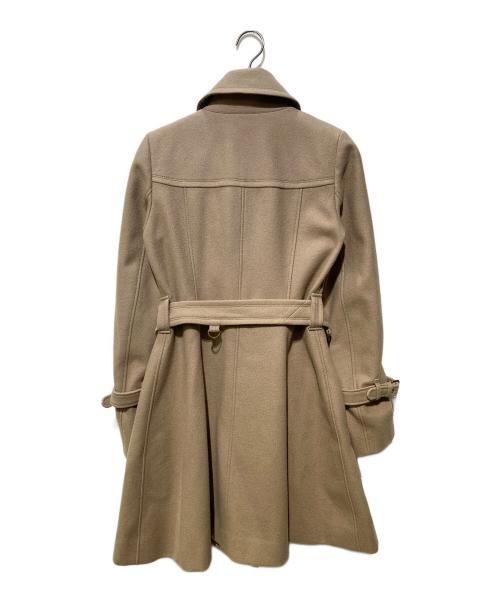 BURBERRY BLUE LABEL（バーバリー ブルー レーベル）BURBERRY BLUE LABEL (バーバリー ブルー レーベル) 2wayケープ付きウールトレンチコート ベージュ サイズ:Ｍの古着・服飾アイテム
