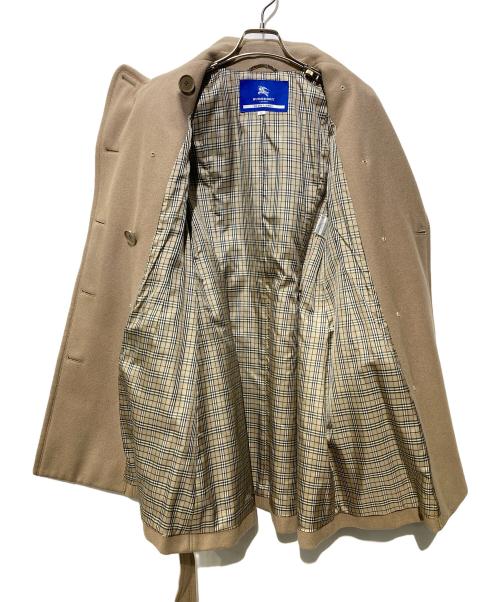 BURBERRY BLUE LABEL（バーバリー ブルー レーベル）BURBERRY BLUE LABEL (バーバリー ブルー レーベル) 2wayケープ付きウールトレンチコート ベージュ サイズ:Ｍの古着・服飾アイテム