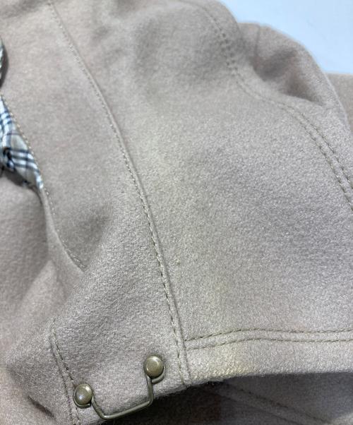 BURBERRY BLUE LABEL（バーバリー ブルー レーベル）BURBERRY BLUE LABEL (バーバリー ブルー レーベル) 2wayケープ付きウールトレンチコート ベージュ サイズ:Ｍの古着・服飾アイテム