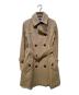中古・古着 BURBERRY BLUE LABEL (バーバリー ブルー レーベル) 2wayケープ付きウールトレンチコート ベージュ サイズ:Ｍ：20000円