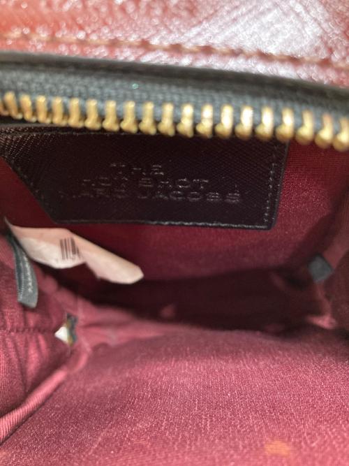 MARC JACOBS（マークジェイコブス）MARC JACOBS (マークジェイコブス) チェーンショルダーバッグ ブラック×レッドの古着・服飾アイテム