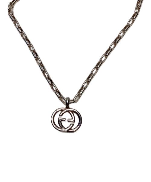 GUCCI（グッチ）GUCCI (グッチ) インターロッキングGGネックレス シルバーの古着・服飾アイテム