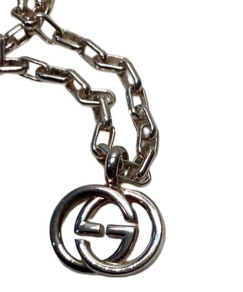GUCCI（グッチ）GUCCI (グッチ) インターロッキングGGネックレス シルバーの古着・服飾アイテム