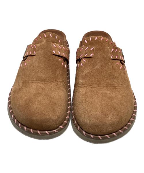 KAMUGG（カムグ）KAMUGG (カムグ) ステッチクロッグ ブラウン サイズ:26cmの古着・服飾アイテム