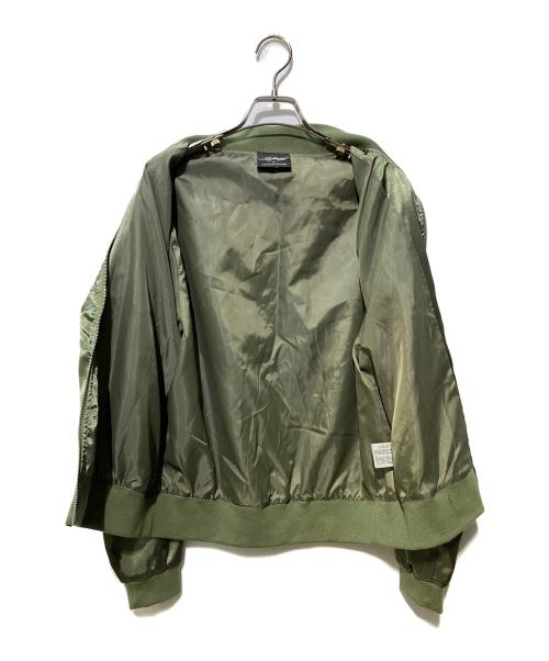 Ed Hardy（エド ハーディー）Ed Hardy (エド ハーディー) スカル刺繍MA-1ジャケット カーキ サイズ:Mの古着・服飾アイテム
