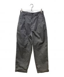 Dickies×N.HOOLYWOOD（ディッキーズ×エヌ ハリウッド）の古着「2TUCKS TROUSERS」｜グレー