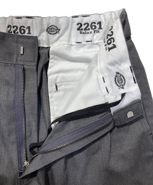 Dickies（ディッキーズ）Dickies (ディッキーズ) N.HOOLYWOOD (エヌ ハリウッド) 2TUCKS TROUSERS グレー サイズ:36の古着・服飾アイテム