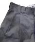 中古・古着 Dickies (ディッキーズ) N.HOOLYWOOD (エヌ ハリウッド) 2TUCKS TROUSERS グレー サイズ:36：14000円