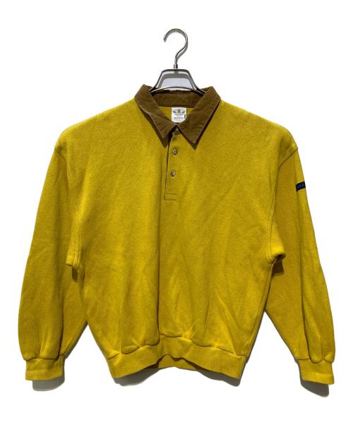 adidas（アディダス）adidas (アディダス) ポロシャツ イエロー サイズ:Mの古着・服飾アイテム