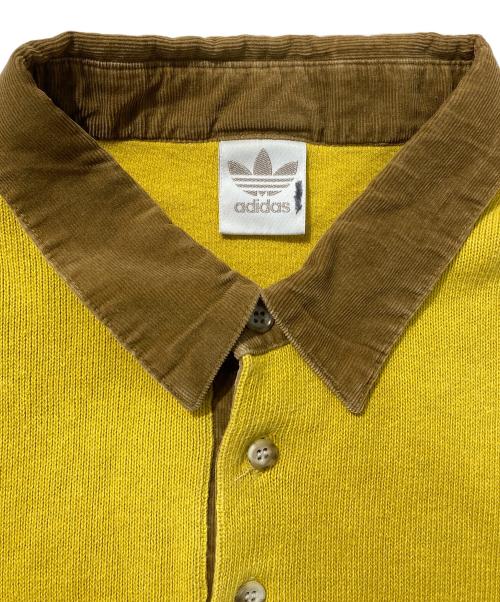adidas（アディダス）adidas (アディダス) ポロシャツ イエロー サイズ:Mの古着・服飾アイテム