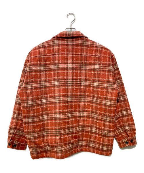 X-LARGE（エクストララージ）X-LARGE (エクストララージ) WEED CHECK JACKET ブラウン サイズ:Lの古着・服飾アイテム