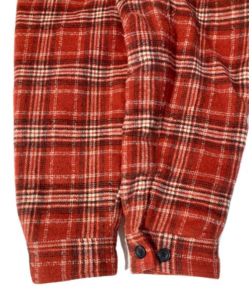 X-LARGE（エクストララージ）X-LARGE (エクストララージ) WEED CHECK JACKET ブラウン サイズ:Lの古着・服飾アイテム