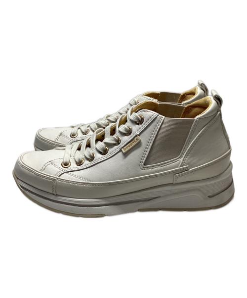 bussola（ブソラ）bussola (ブソラ) ローリングソールスニーカー ホワイト サイズ:SIZE　38の古着・服飾アイテム