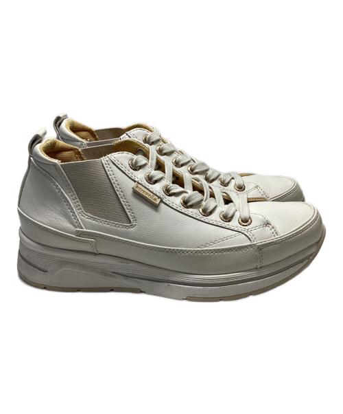 bussola（ブソラ）bussola (ブソラ) ローリングソールスニーカー ホワイト サイズ:SIZE　38の古着・服飾アイテム