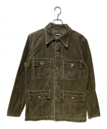 Hysteric Glamour（ヒステリックグラマー）の古着「コーデュロイカバーオール」｜オリーブ