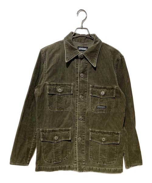Hysteric Glamour（ヒステリックグラマー）Hysteric Glamour (ヒステリックグラマー) コーデュロイカバーオール オリーブ サイズ:表記なしの古着・服飾アイテム