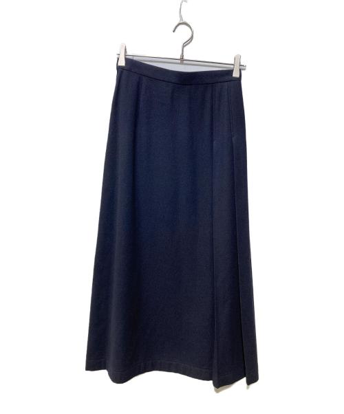 tricot COMME des GARCONS（トリココムデギャルソン）tricot COMME des GARCONS (トリココムデギャルソン) ウールマキシスカート ネイビー サイズ:Mの古着・服飾アイテム