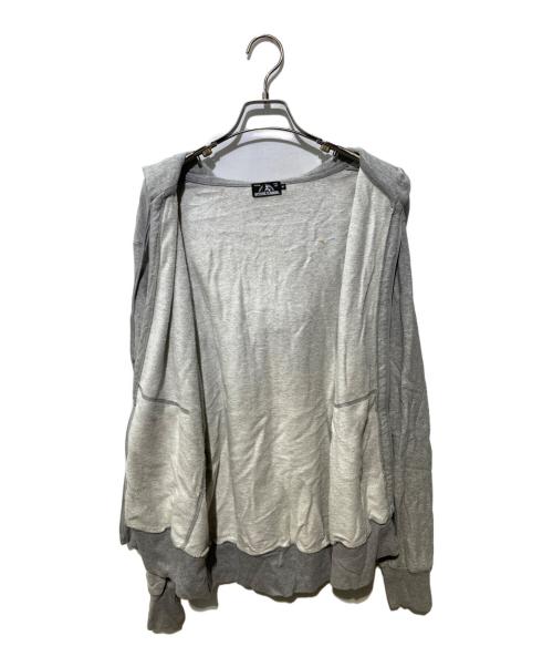 Hysteric Glamour（ヒステリックグラマー）Hysteric Glamour (ヒステリックグラマー) BULLET TYPE WOMANジップパーカー グレー サイズ:Mの古着・服飾アイテム