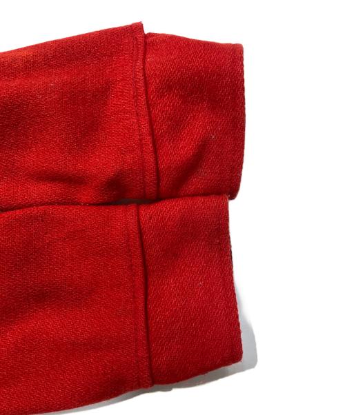 chippewa woolens（チペワ・ウーレンズ）chippewa woolens (チペワ・ウーレンズ) ワッペンシャツ レッド サイズ:表記無しの古着・服飾アイテム
