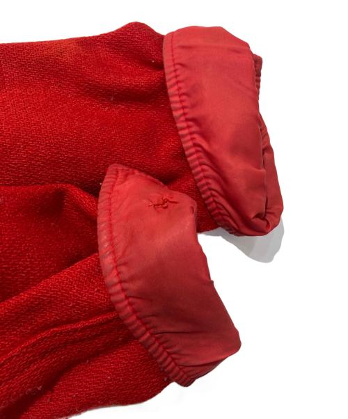 chippewa woolens（チペワ・ウーレンズ）chippewa woolens (チペワ・ウーレンズ) ワッペンシャツ レッド サイズ:表記無しの古着・服飾アイテム