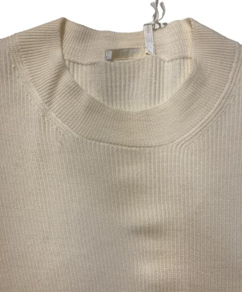 Chloe（クロエ）Chloe (クロエ) スリーブカッティングニット ベージュ サイズ:Mの古着・服飾アイテム