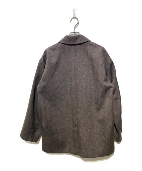 uncrave（アンクレイヴ）uncrave (アンクレイヴ) ウォッシャブル ツイード ジャコット ブラウン サイズ:SIZE 2の古着・服飾アイテム