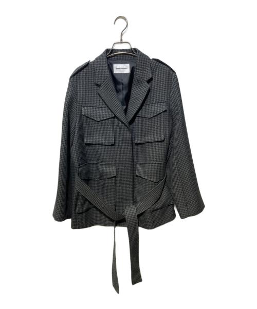 EMMEL REFINES（エメル リファインズ）EMMEL REFINES (エメル リファインズ) ジャケット グレー サイズ:Mの古着・服飾アイテム