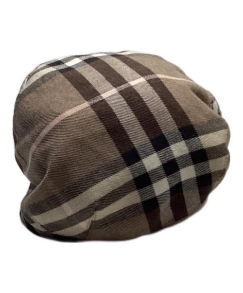 BURBERRY BLUE LABEL（バーバリー ブルー レーベル）BURBERRY BLUE LABEL (バーバリー ブルー レーベル) ノバチェックキャスケット ブラウンの古着・服飾アイテム