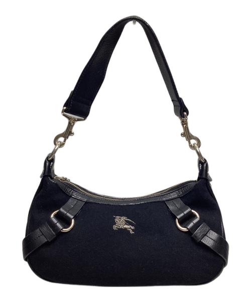 BURBERRY BLUE LABEL（バーバリー ブルー レーベル）BURBERRY BLUE LABEL (バーバリー ブルー レーベル) ワンショルダーバッグ ブラックの古着・服飾アイテム