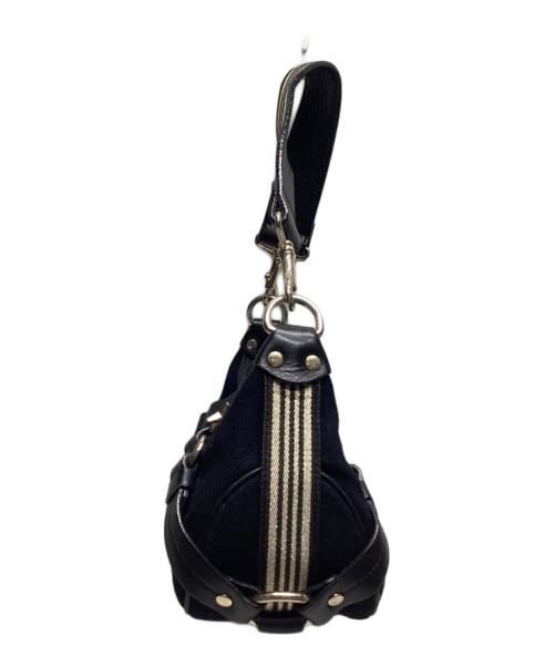 BURBERRY BLUE LABEL（バーバリー ブルー レーベル）BURBERRY BLUE LABEL (バーバリー ブルー レーベル) ワンショルダーバッグ ブラックの古着・服飾アイテム