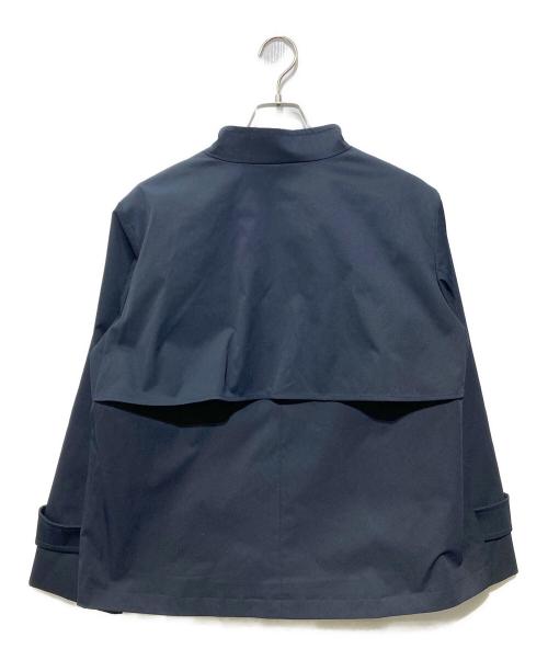 KUMIKYOKU（クミキョク）KUMIKYOKU (クミキョク) 2WAYライトトレンチ ショートコート ネイビー サイズ:2の古着・服飾アイテム