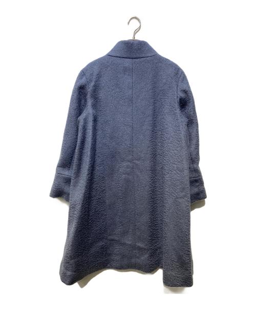 KUMIKYOKU（クミキョク）KUMIKYOKU (クミキョク) スタンドカラーシャギーコート グレー サイズ:2の古着・服飾アイテム