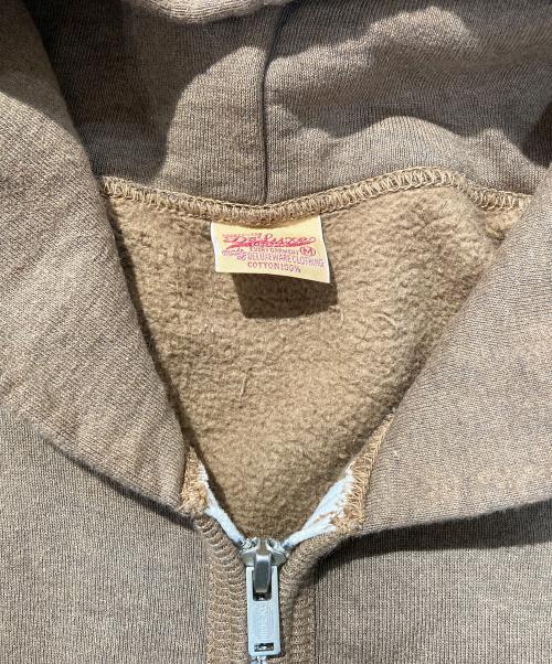 Deluxeware（デラックスウェア）Deluxeware (デラックスウェア) HEAVY FULL ZIP PARKA ブラウン サイズ:Mの古着・服飾アイテム