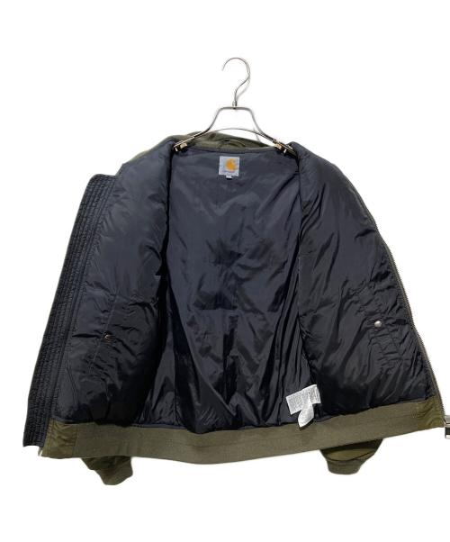 Carhartt WIP（カーハート ワーク イン プログレス）Carhartt WIP (カーハート ワーク イン プログレス) ASHTON BOMBER JACKET カーキ サイズ:Sの古着・服飾アイテム